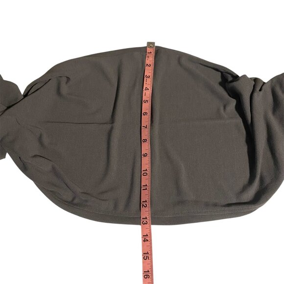 BRAND NEW! CAbi Ballet Arm Warmer / Shrug Grey Size Large - Picture 7 of 12